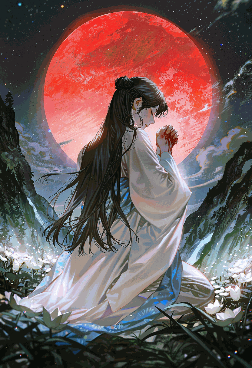 잔월(殘月)